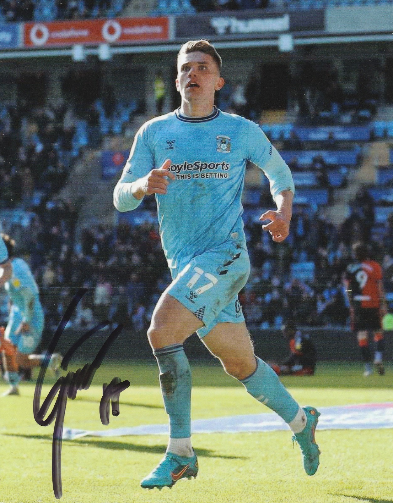 Viktor Gyokeres [Coventry City] Signed 10x8 Colour Photo for sale on Ebay