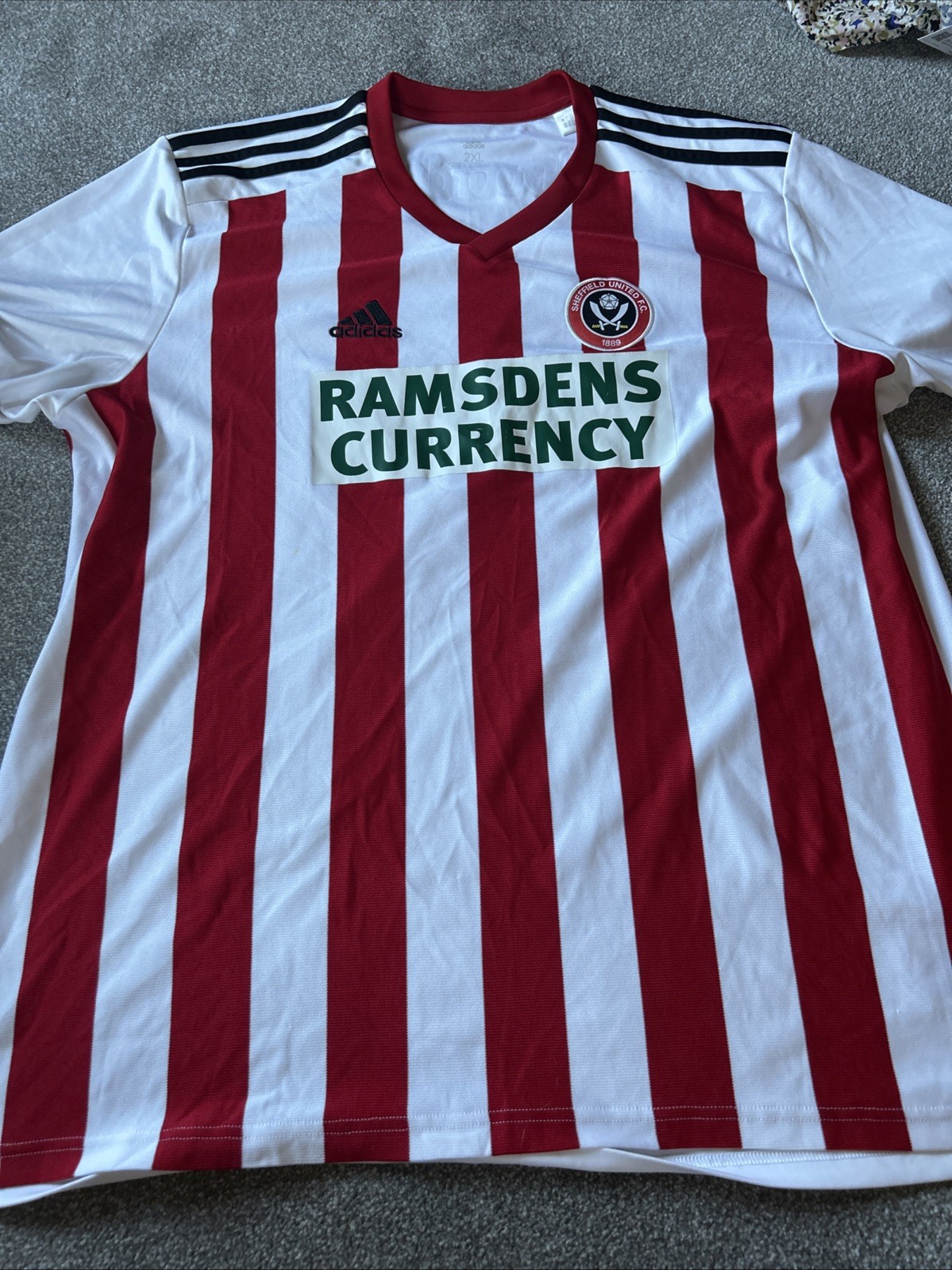 Sheffield United FC Football Shirt 2XL Adidas for sale on Ebay