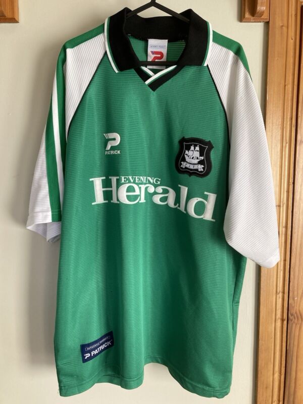 VINTAGE ORIGINAL PLYMOUTH ARGYLE 1999/00 Home Shirt:Size- 46’’-48’’ XL for sale on Ebay