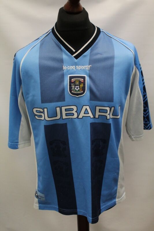 Men's LE COQ SPORTIF 1998-99 Coventry City Home Shirt Size UK XL - SB8 for sale on Ebay