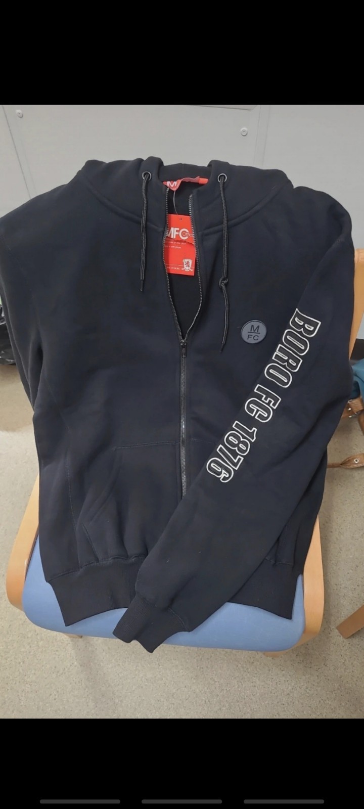 Middlesbrough Football Club Zipped Jacket for sale on Ebay
