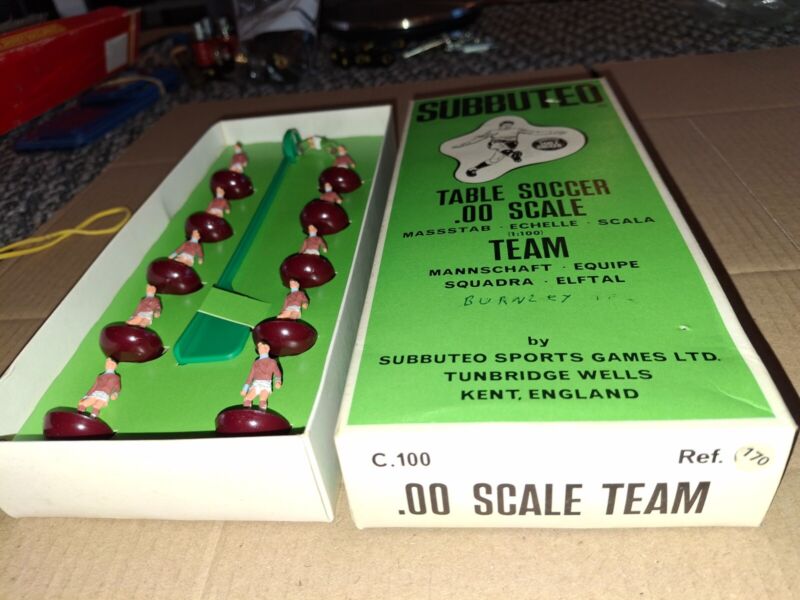 #170 *SUBBUTEO*HEAVYWEIGHT TEAM(CORRECT SPOT BOX)*BURNLEY*UNDAMAGED for sale on Ebay
