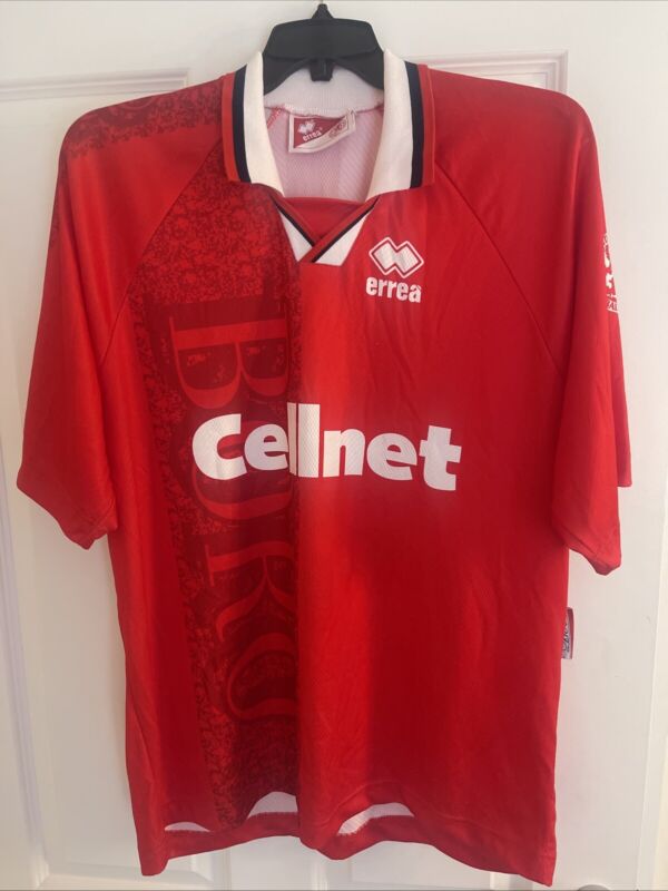 Rare Original Middlesbrough 1996/1997 Home Football Shirt Mens XL for sale on Ebay