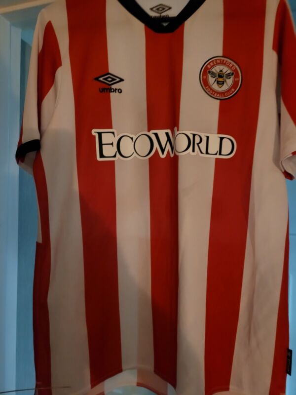 Brentford Fc 2019/20 Home Football Shirt Size L for sale on Ebay