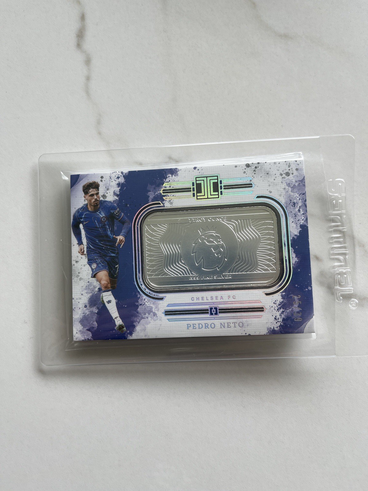 Pedro Neto - Chelsea - Silver Bar - Panini Impeccable 2024/25 - /39 for sale on Ebay