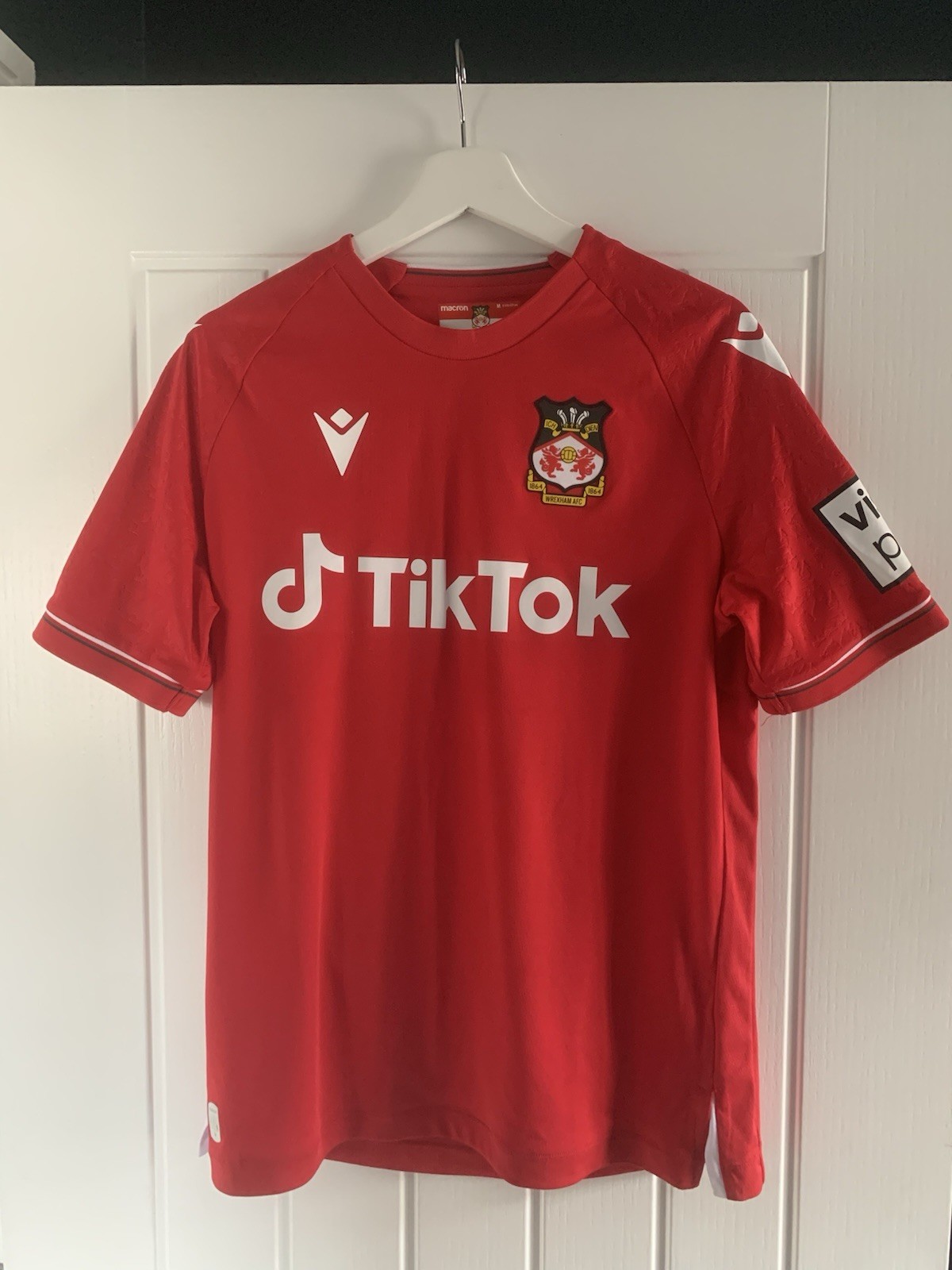 Wrexham FC Home Shirt Season 2022/23 - Adult Medium. Genuine for sale on Ebay