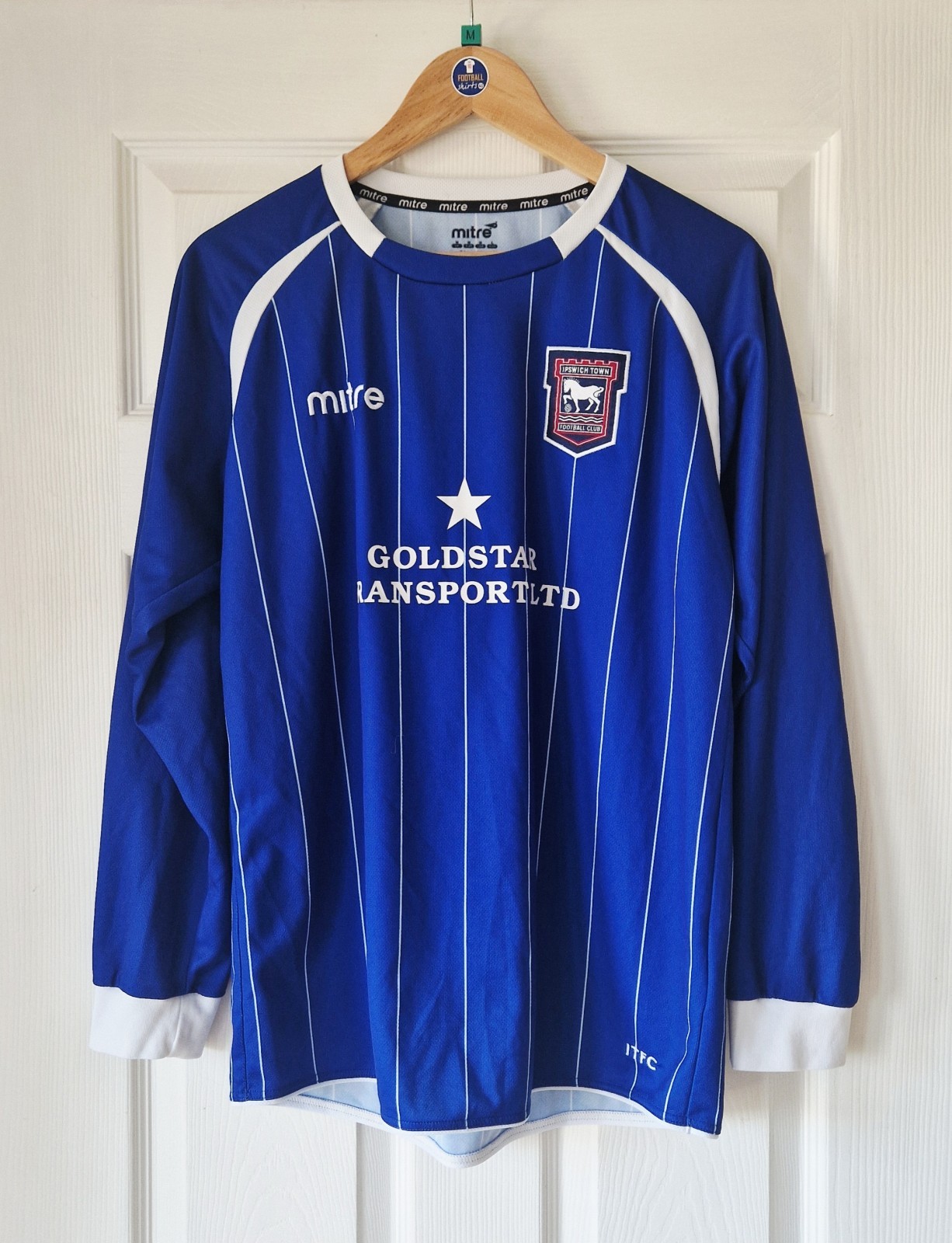 IPSWICH TOWN RARE HOME FOOTBALL SHIRT JERSEY - ADULT MEDIUM  for sale on Ebay