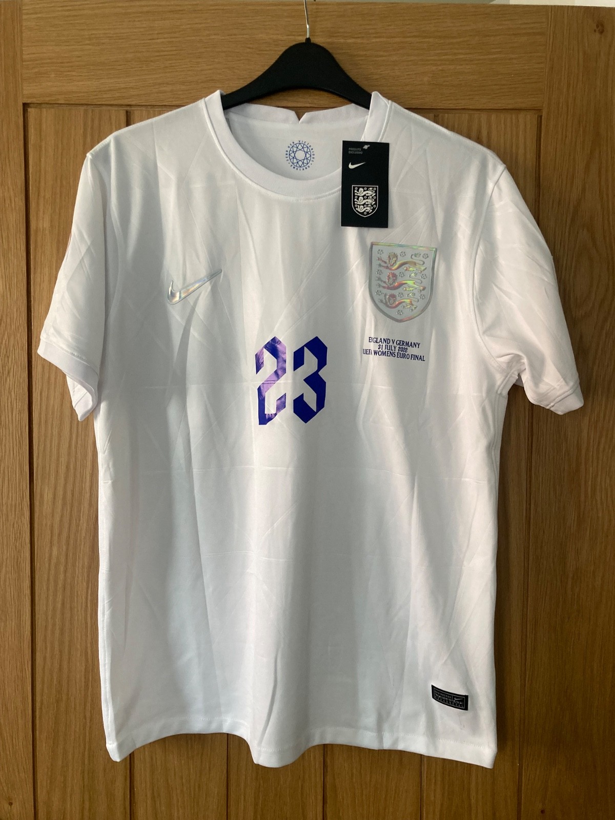England Lionesses Euro 2022 Final Replica Player Shirt - Russo 23 - 2XL for sale on Ebay