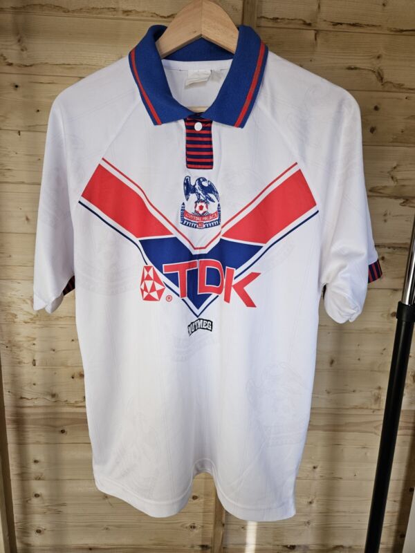Rare Original Crystal Palace 1995/1996 Away NUTMEG MEDIUM VGC for sale on Ebay