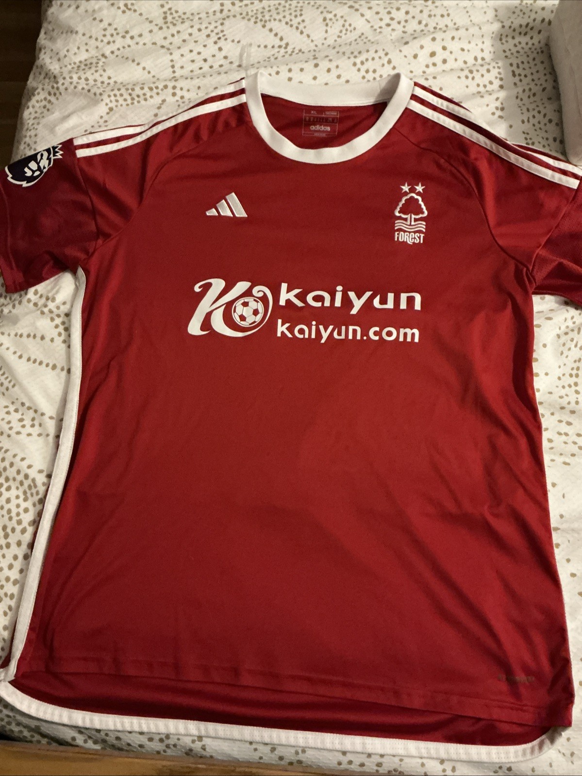 Nottingham Forest Home Shirt, Adidas XL for sale on Ebay