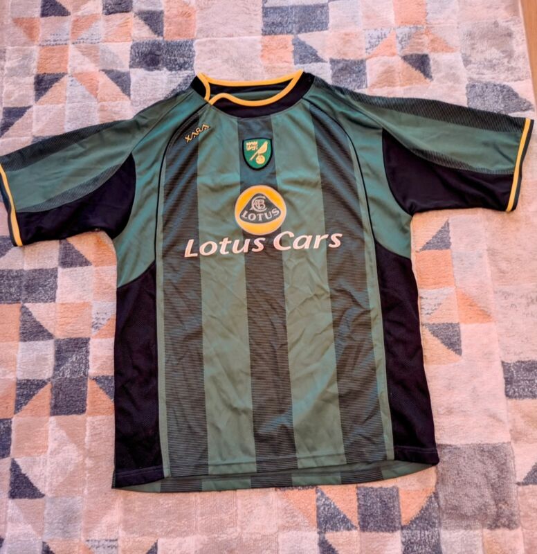 Norwich City Football Away Shirt 2005/2006 for sale on Ebay