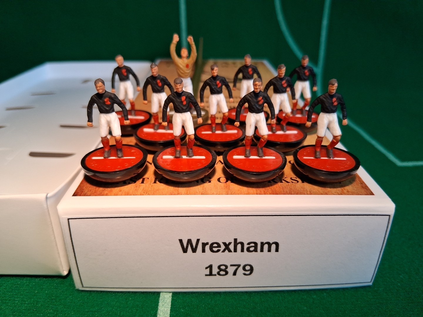 Subbuteo/Santiago Vintage Team. Wrexham 1879. for sale on Ebay