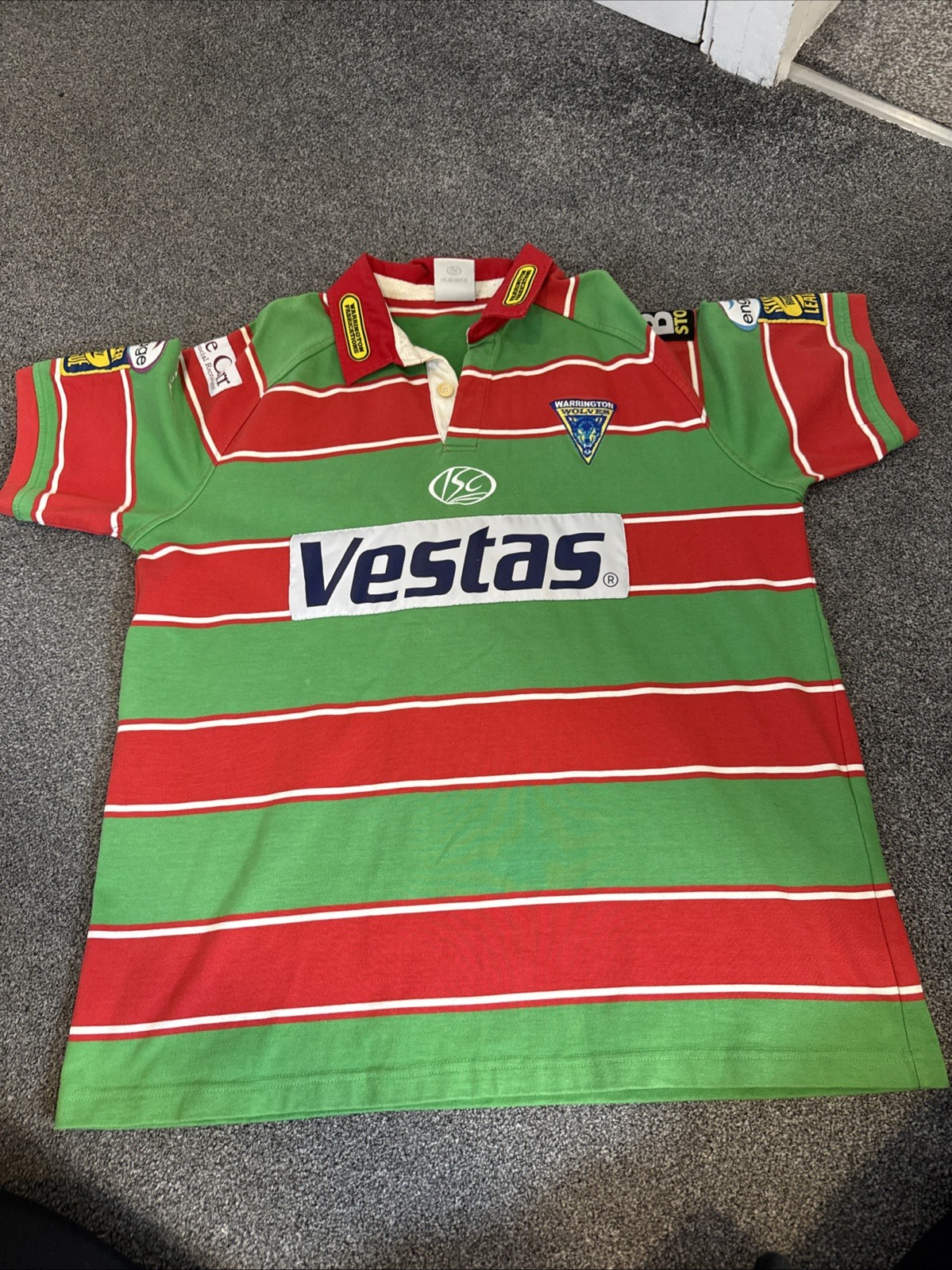 Warrington Wolves Vintage Shirt Top size XL for sale on Ebay