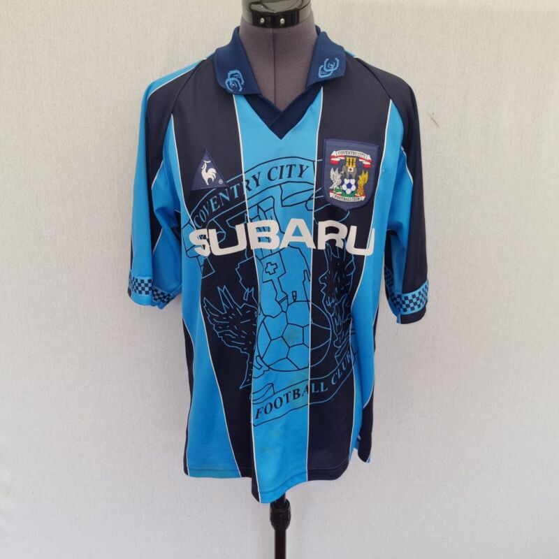 Coventry City Le Coq Sportif Football Shirt XL 1997 1998 Home Top 90s Jersey for sale on Ebay