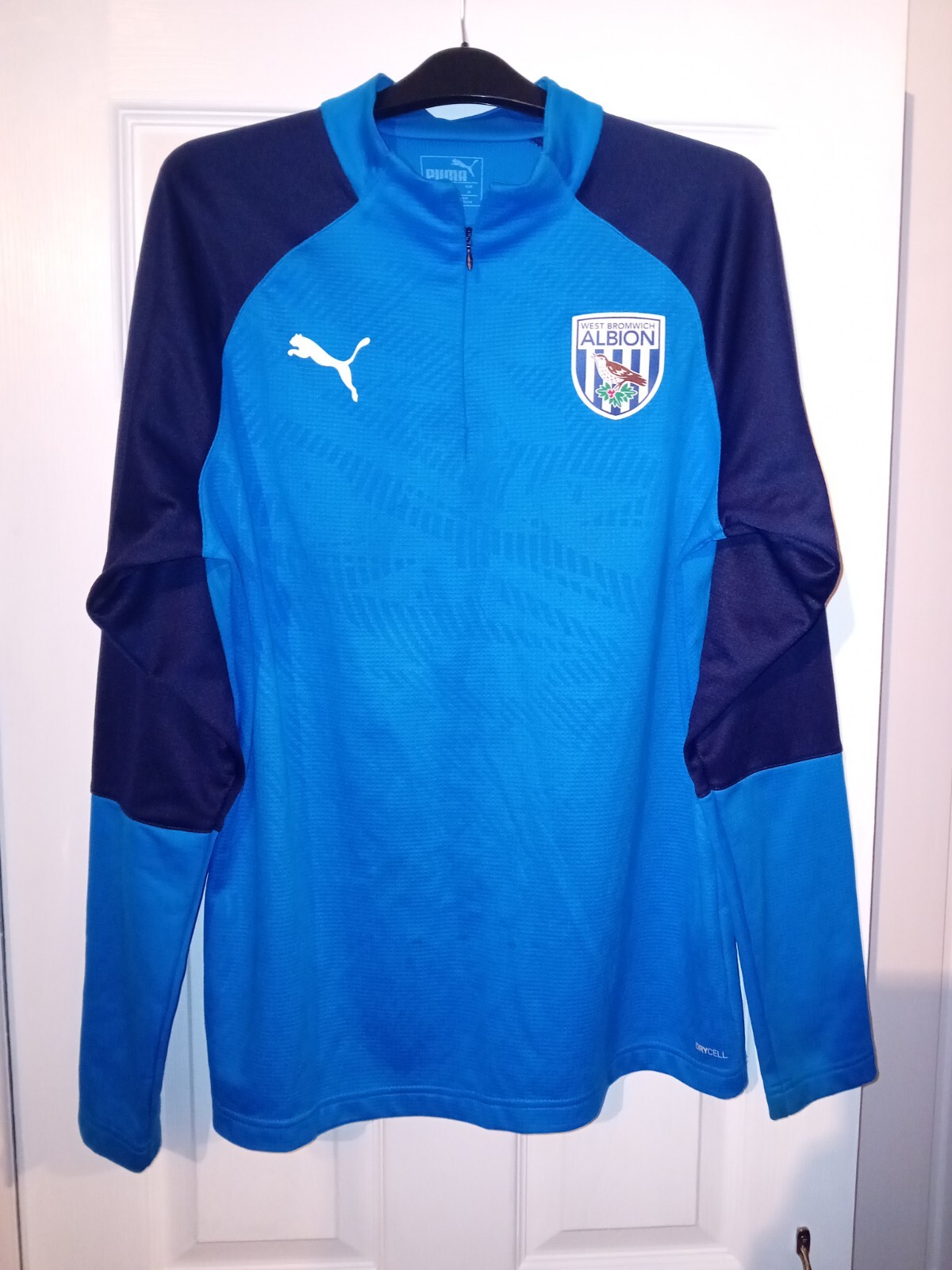 Authentic Puma Dry Cell West Bromwich Albion Training Top Size Medium  for sale on Ebay