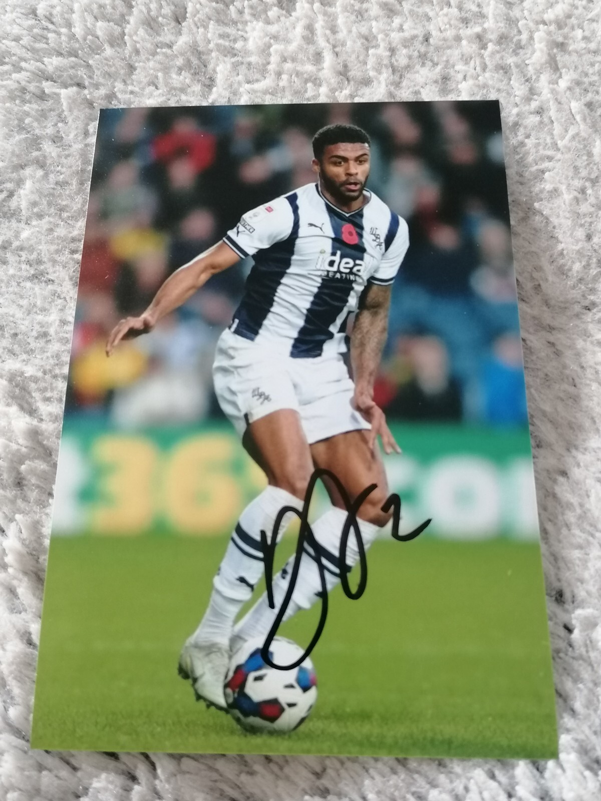 WBA. WEST BROM. WEST BROMWICH ALBION. HAND SIGNED PHOTO 6X4. DARNELL FURLONG.  for sale on Ebay