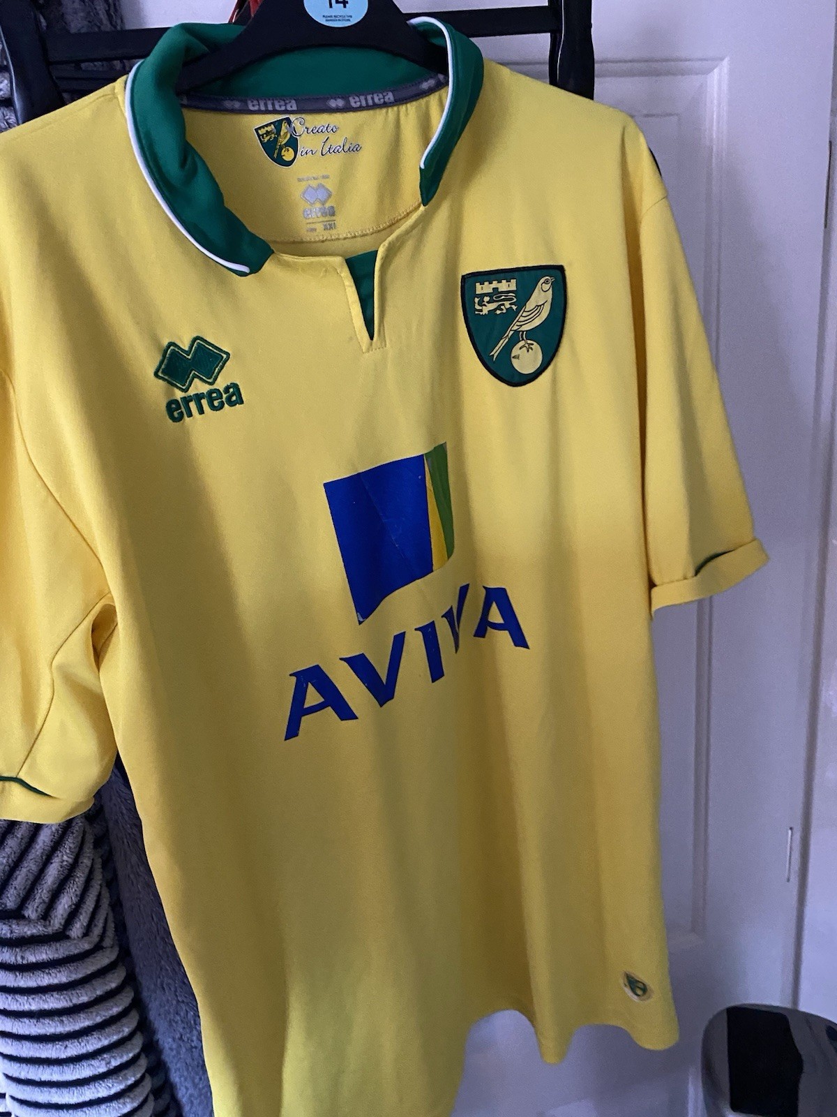 Norwich City 2XL Shirt for sale on Ebay