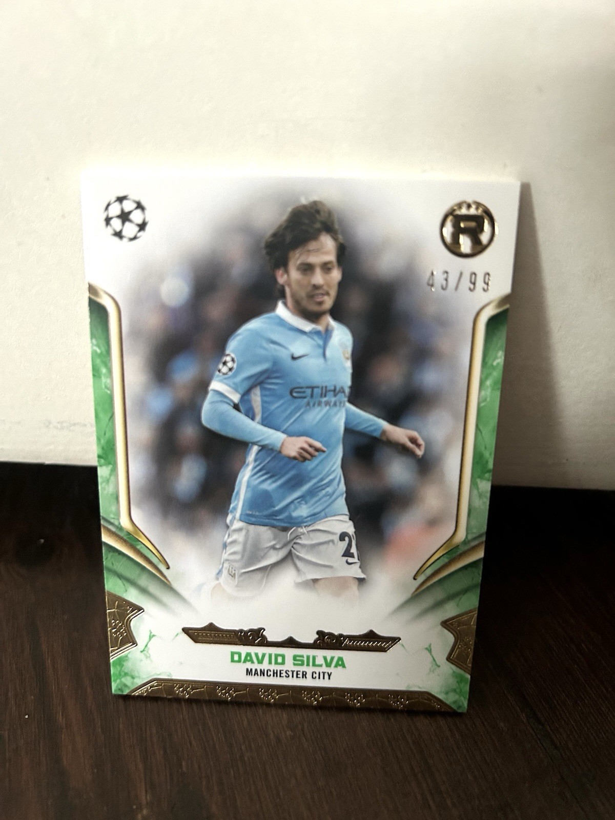 2024-25 Topps Reverence David Silva /99 Manchester City Legend for sale on Ebay