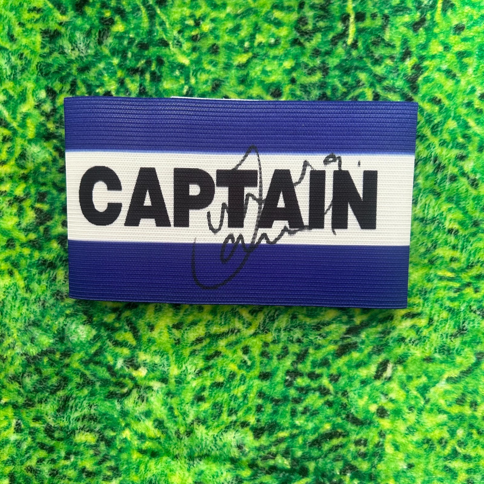 Jamie Vardy Of England & Leicester City Signed Captains Armband wCOA for sale on Ebay