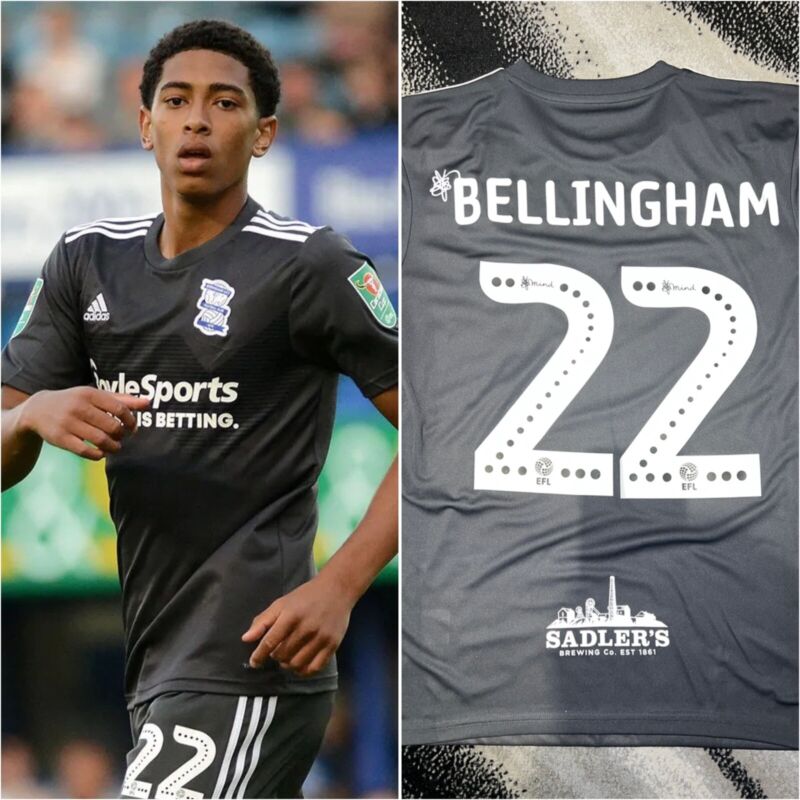 Birmingham City 2019-2020 Away Bellingham 22 Football Shirt Size S Rare BNWT for sale on Ebay