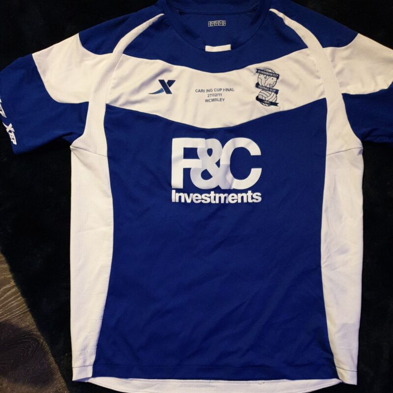 Birmingham City Football Shirt Carling Cup Final 2011 for sale on Ebay