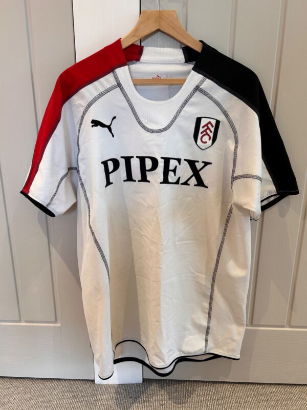 Fulham FC Home Shirt 05/06 Classic/Retro - Bouba Diop - XL for sale on Ebay