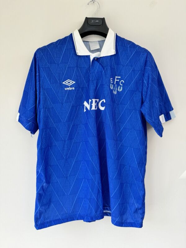 Everton Football Shirt Home 1989-90  Adults XL Excellent Condition  for sale on Ebay