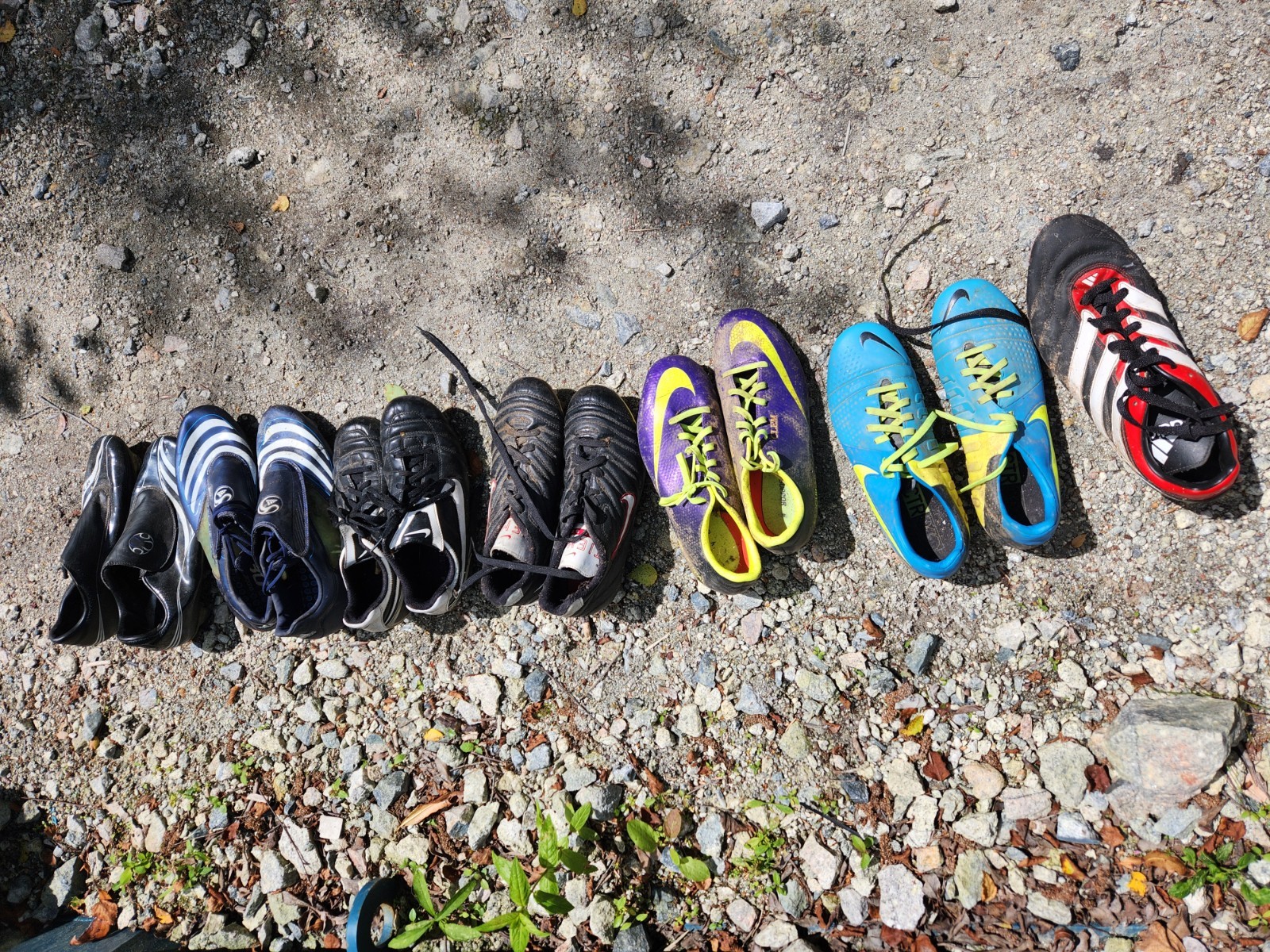 Football Boots sizes 6-10 assortment of used boots for sale on Ebay