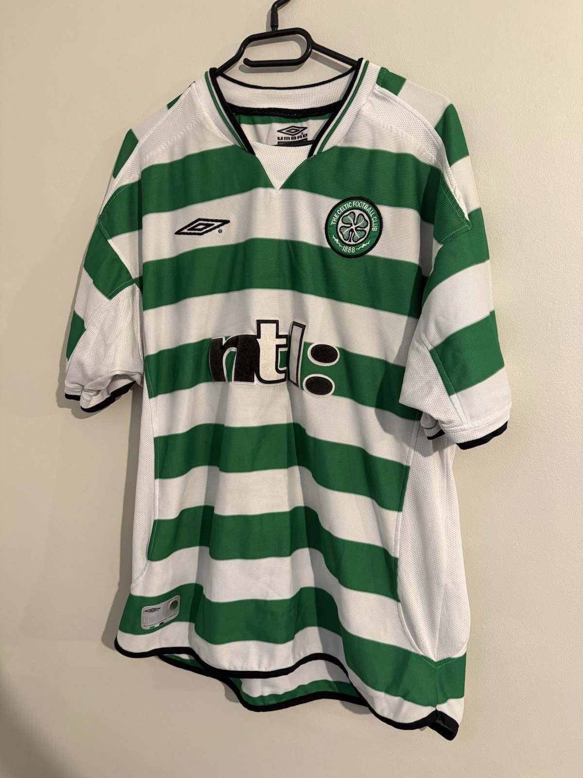 Authentic Celtic Home Shirt Size XL VGC for sale on Ebay