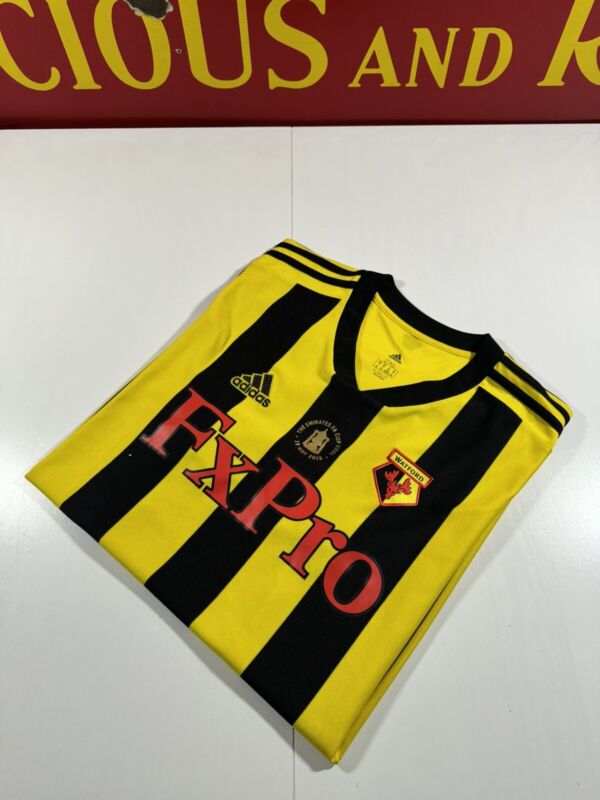 Authentic Adidas Watford 2018-19 FA Cup Final Shirt. Size 2XL for sale on Ebay