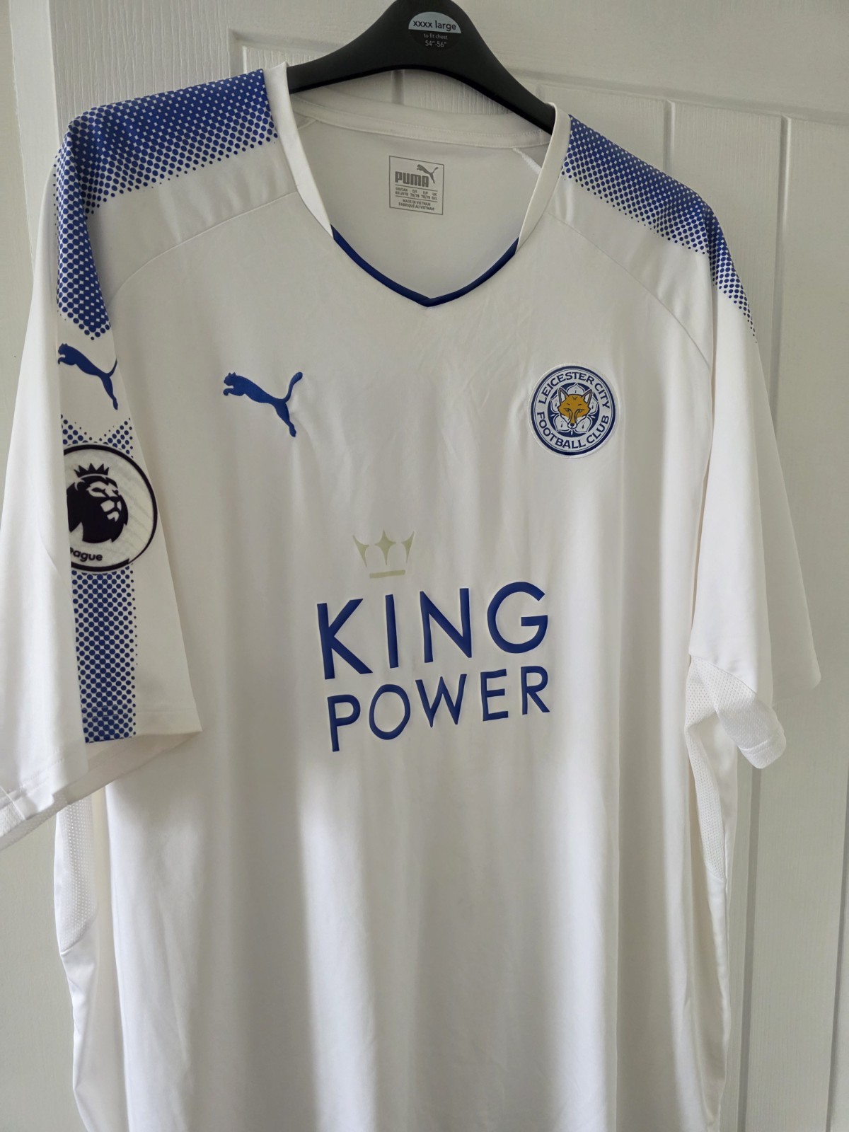 Mens Puma Leicester City 2017-2018 Third Kit Shirt Top Size 6XL  for sale on Ebay