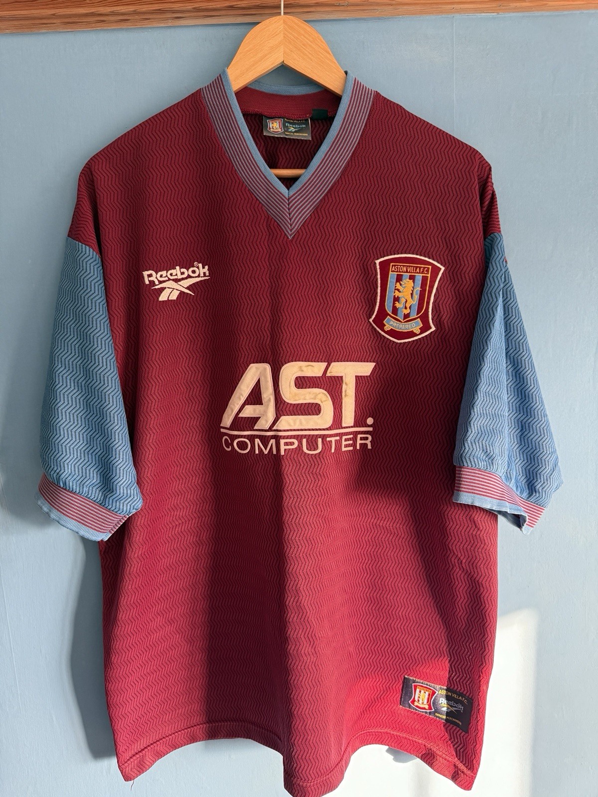 Aston Villa Home Shirt 1997-98 Size XXL for sale on Ebay