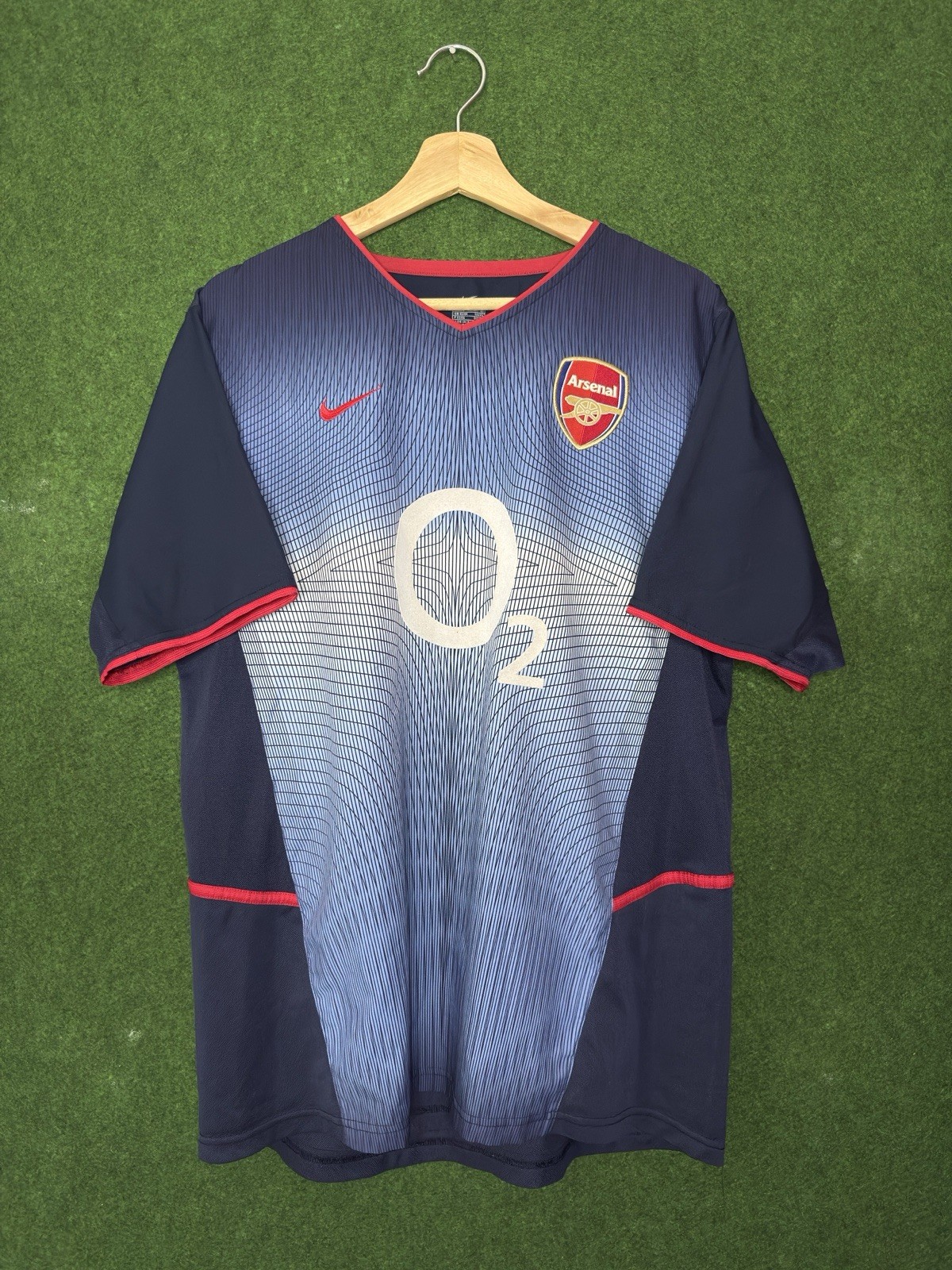 Original Arsenal 2002 Away Football Shirt LARGE NIKE RARE for sale on Ebay