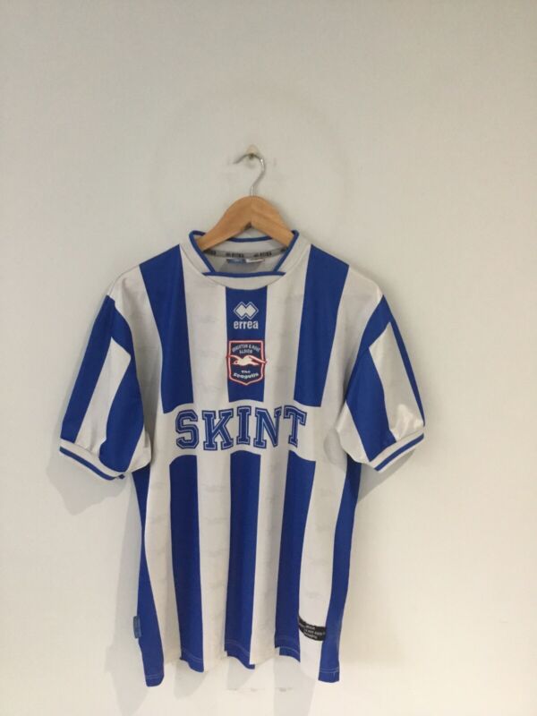 BRIGHTON AND HOVE ALBION VINTAGE FOOTBALL SHIRT - 2002/04 HOME - MEDIUM MEN’S for sale on Ebay