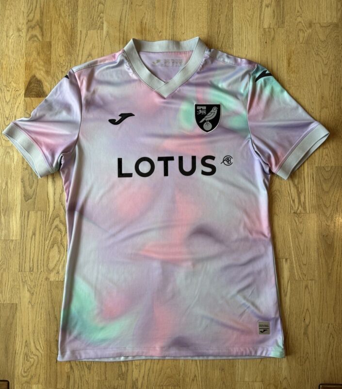 Rare 2022/23 Norwich City Third Away Football Shirt Large Men’s for sale on Ebay