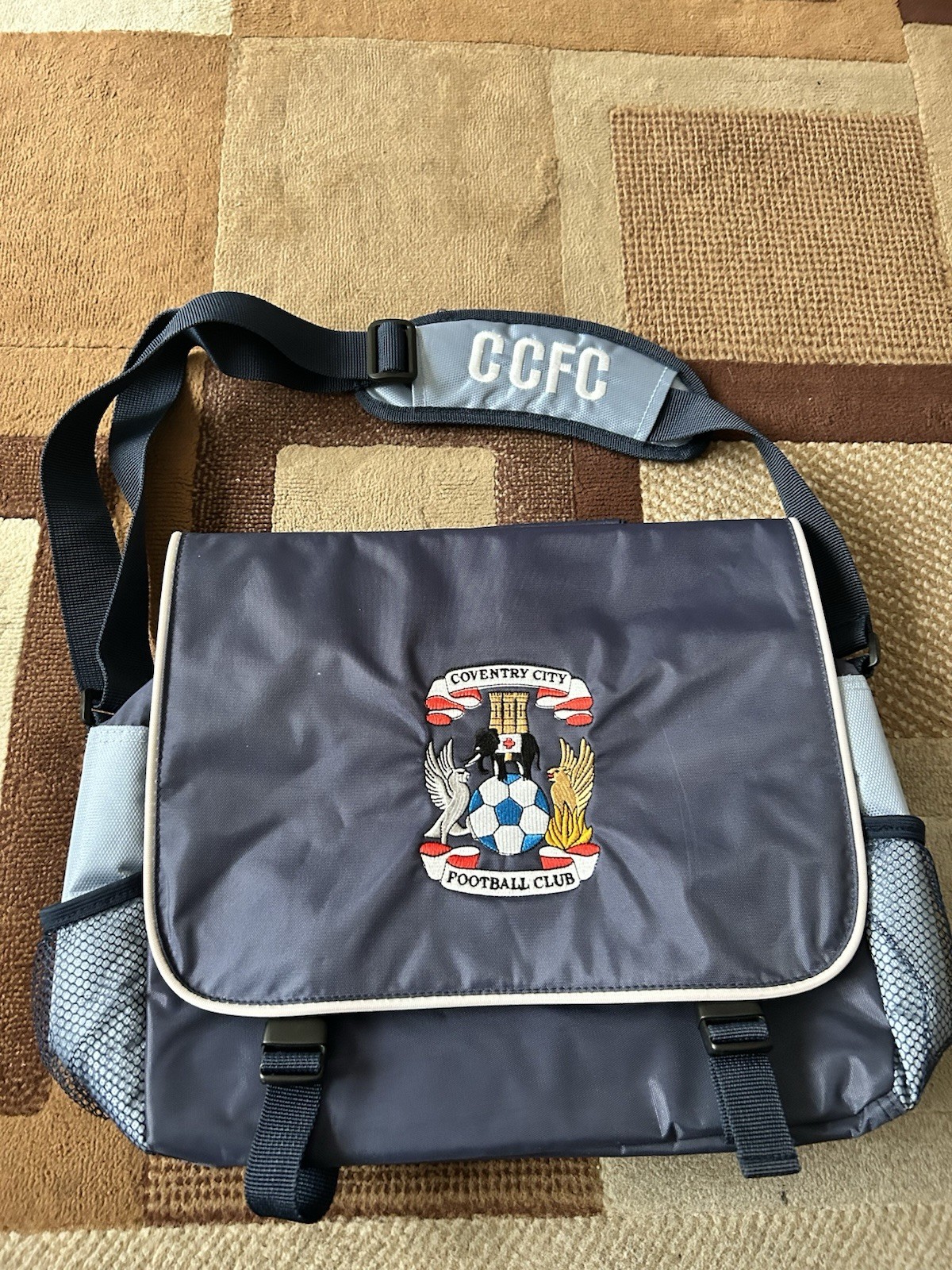 Coventry City Football Club Messenger Bag In Mint Condition for sale on Ebay