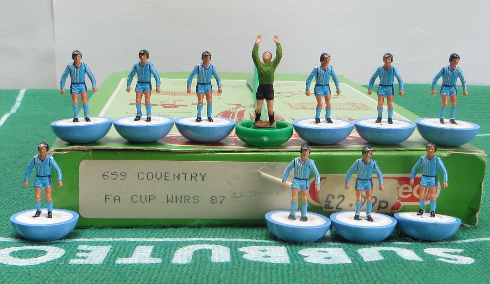 SUBBUTEO LW MP REF 659 COVENTRY CITY FA CUP WINNERS '87, IN ORIG. LABELLED BOX. for sale on Ebay