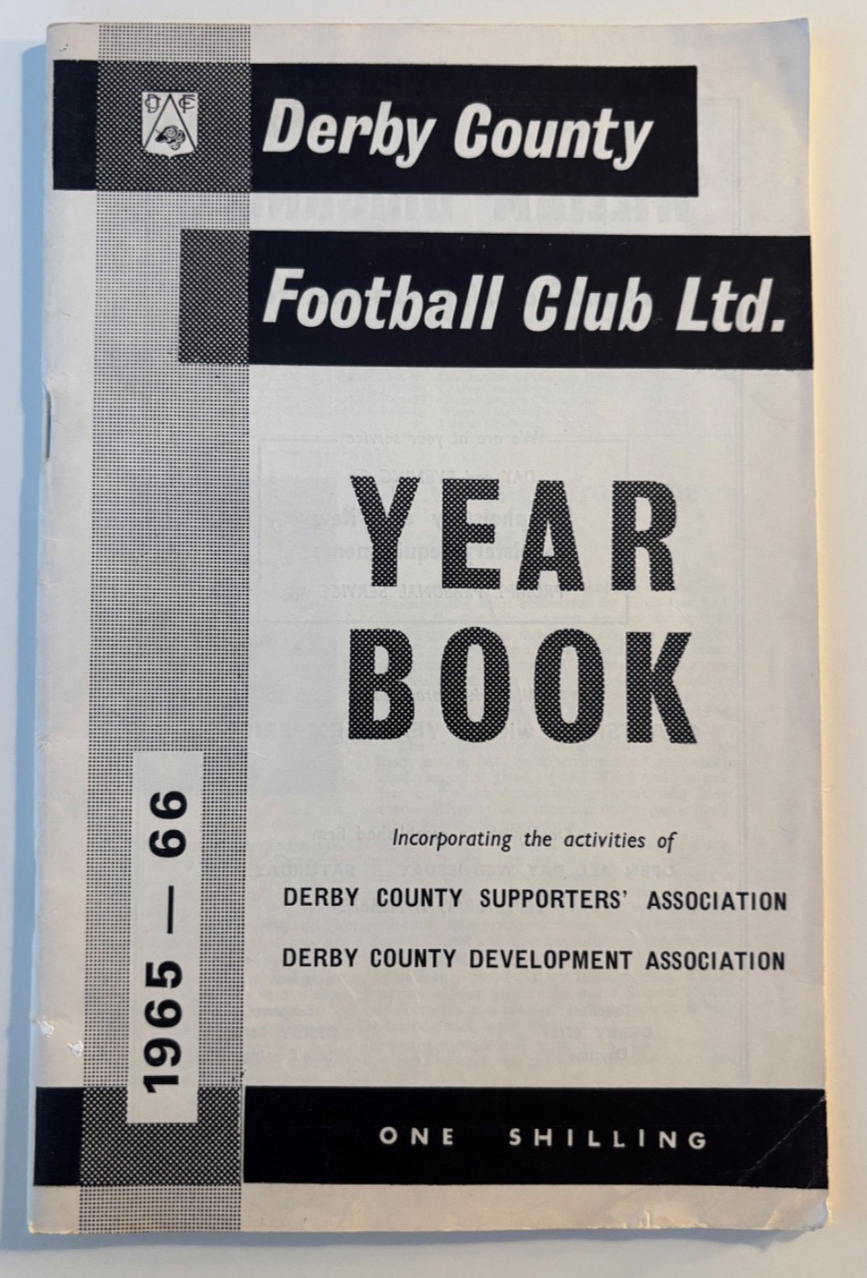 1965/66 Derby County Supporters Association Yearbook for sale on Ebay