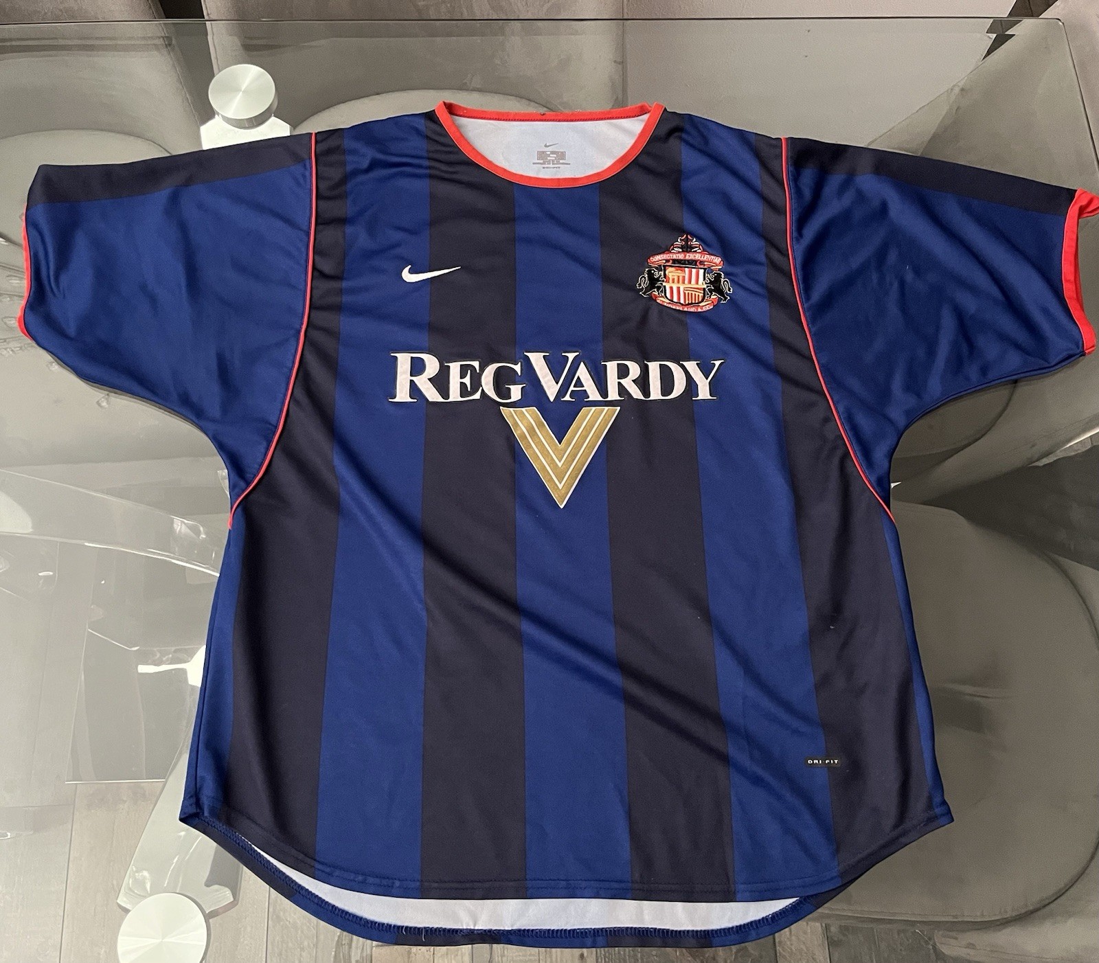 Sunderland SAFC 2001/02 Away Nike Shirt Football Jersey Large Men’s for sale on Ebay