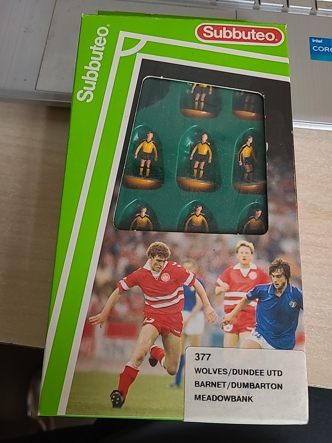 Subbuteo Wolves Dumbarton Meadowbank Football Team Ref 377 LW for sale on Ebay