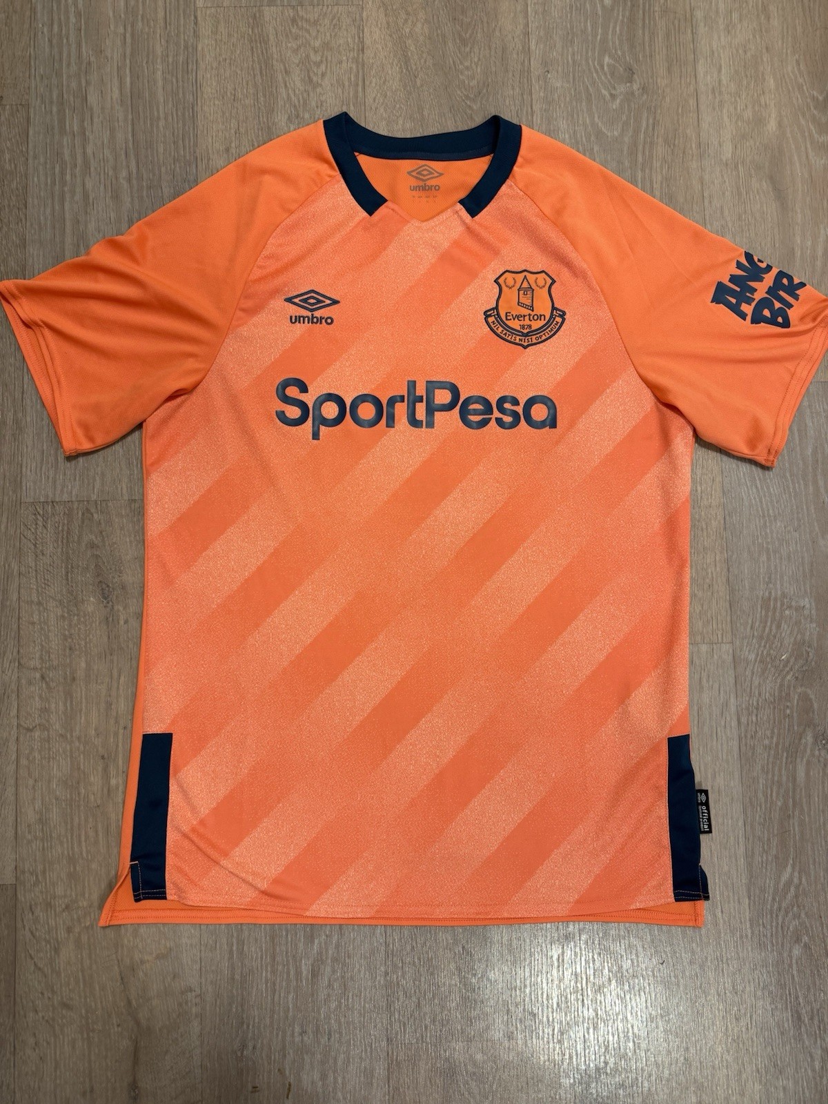 Original Authentic Everton Away Shirt 19/20 L Large 141377 for sale on Ebay