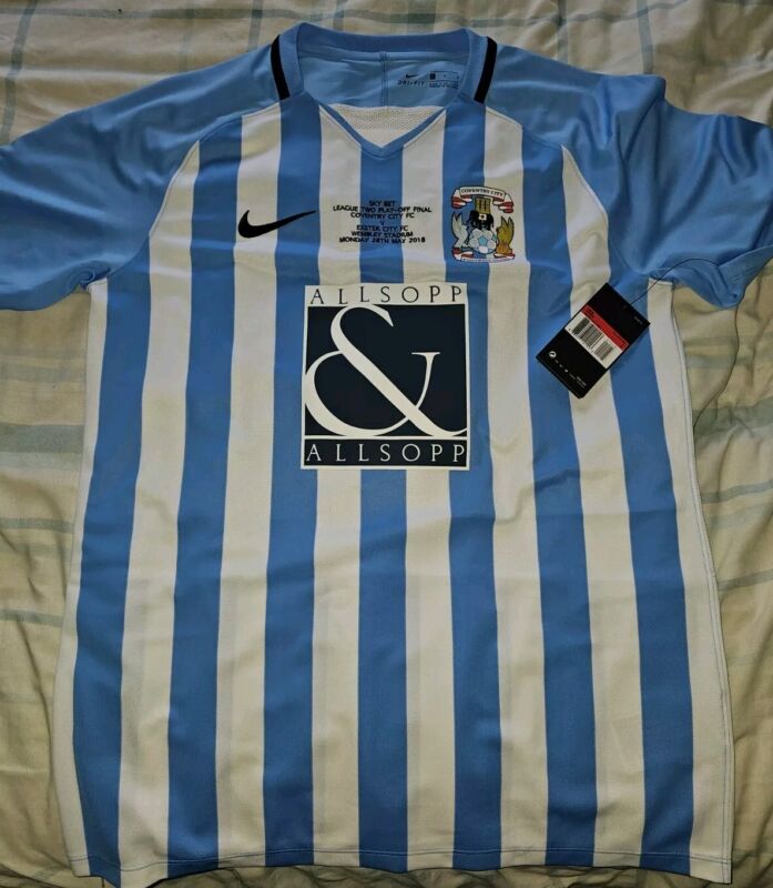 Coventry City Play Off football shirt for sale on Ebay