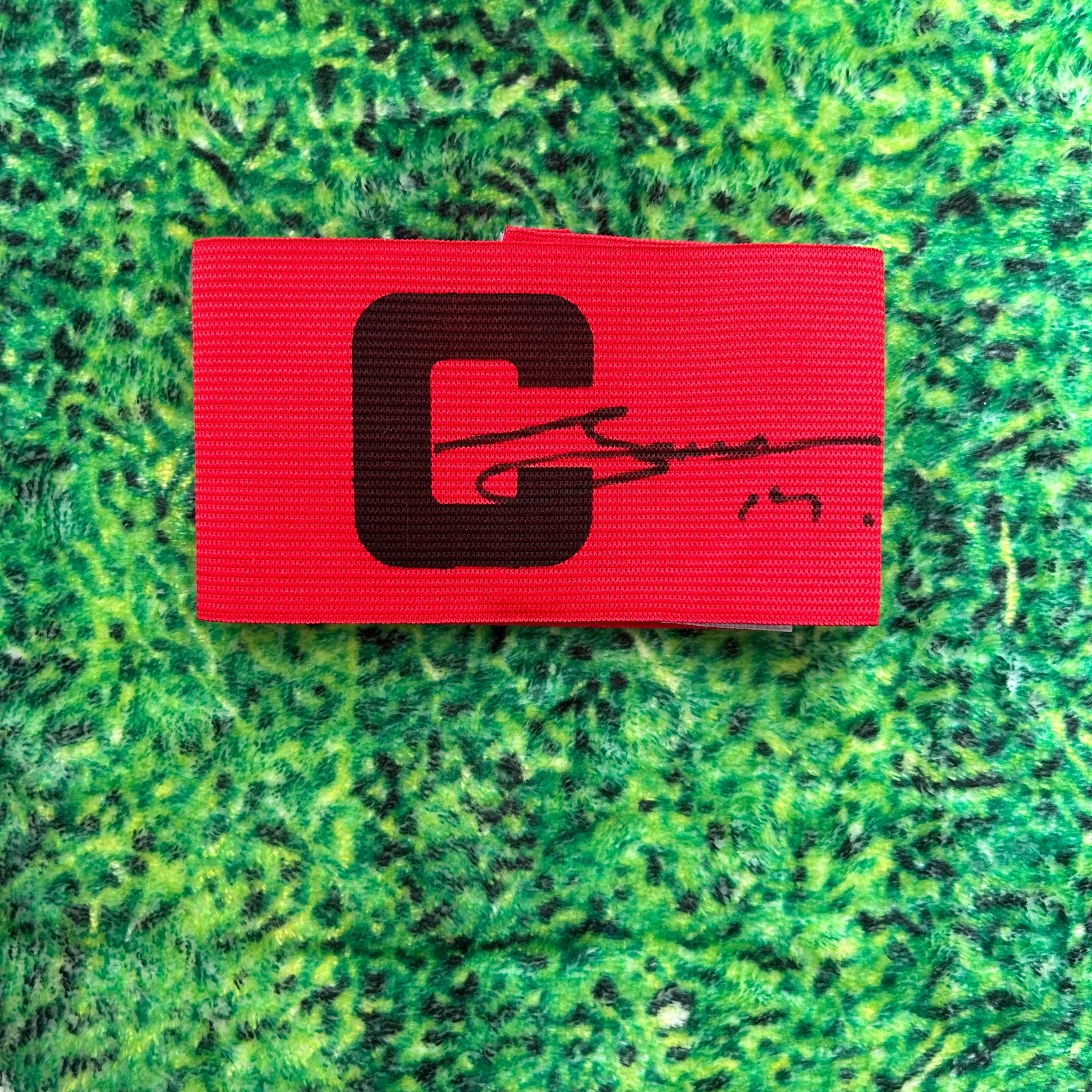 Bryan Mbeumo Of Cameroon, Brentford & Man UTD Signed Captains Armband wCOA for sale on Ebay