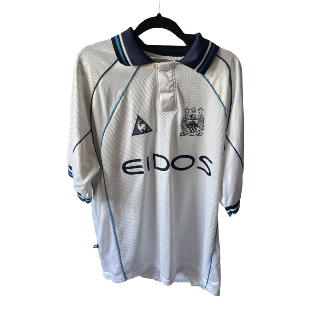 Manchester City 1999 2000 Away Football Shirt LCS Original Vintage - Adult XL for sale on Ebay