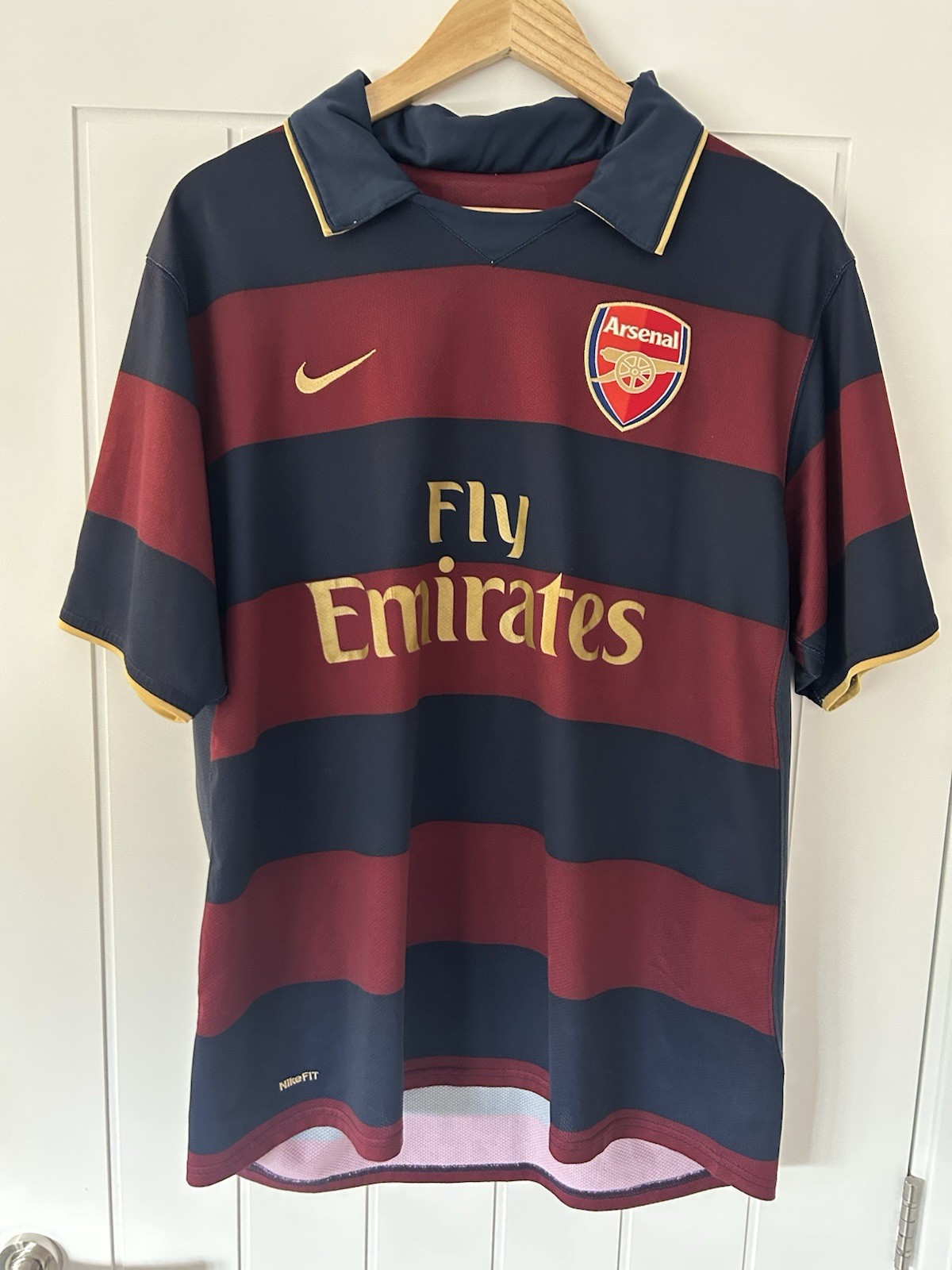 Arsenal 2007/08 Third Shirt Fabregas Size Large for sale on Ebay