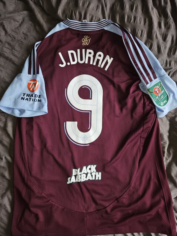 LIMITED EDITION Aston Villa X Black Sabbath Shirt for sale on Ebay