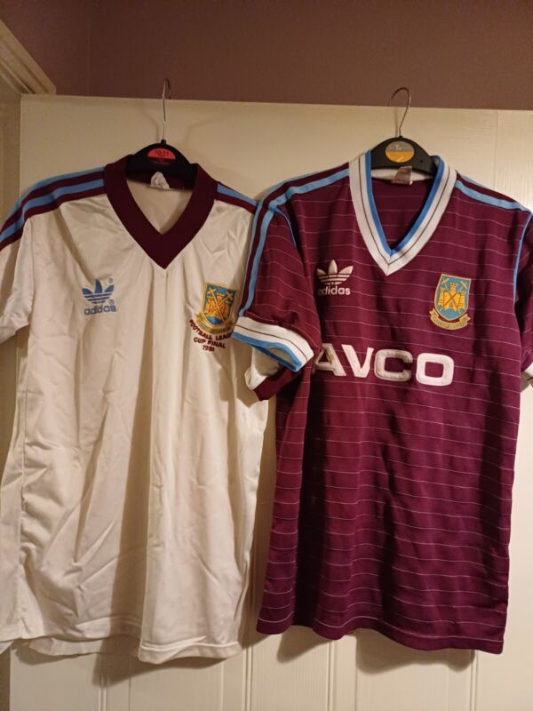 Original 1980s West Ham Home/Away Shirt, Youths for sale on Ebay