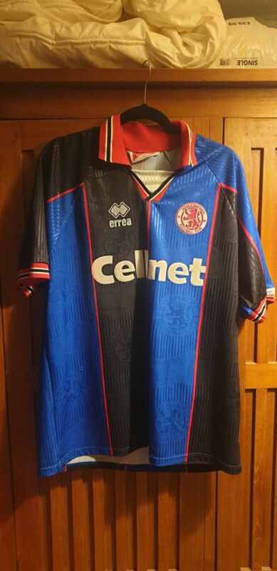 Middlesbrough Shirt Away 95 /96  Cellnet  XL for sale on Ebay