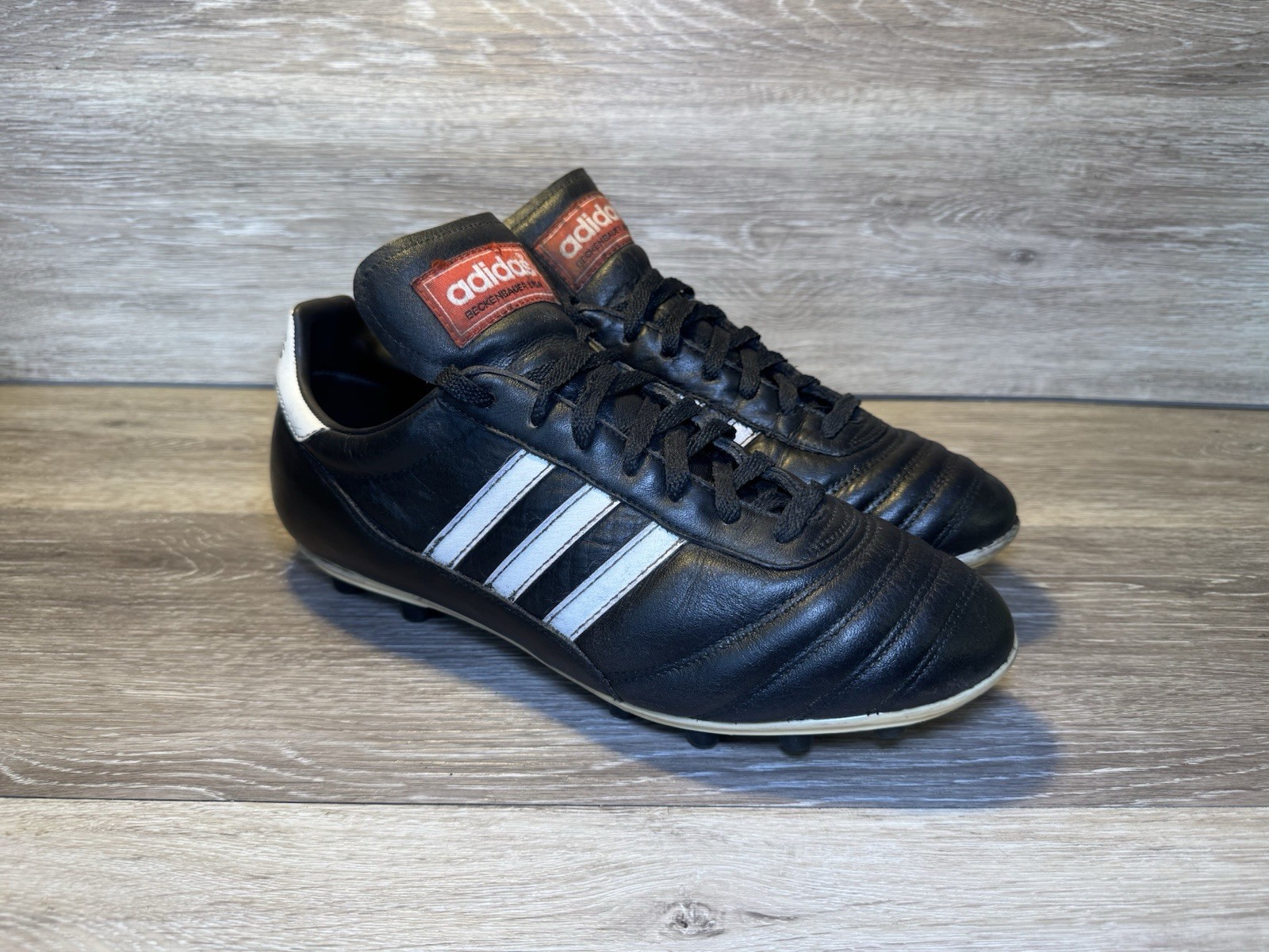 Vintage Adidas Beckenbauer Liga 90s Football Boots UK 9 - Made In Czechoslovakia for sale on Ebay