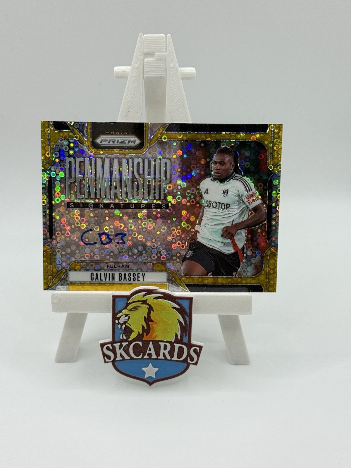 2024/25 Panini Premier League Gold #/10 Breakaway Calvin Bassey Auto Fulham for sale on Ebay